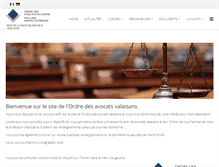 Tablet Screenshot of oavs.ch